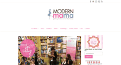 Desktop Screenshot of modernmama.com